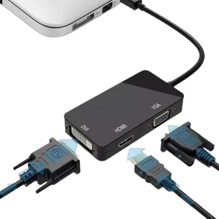 Adaptador DisplayPort a VGA, HDMI y DVI, foto 1 de 5