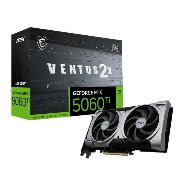 TARJETA DE VIDEO MSI RTX 5060TI VENTUS, foto 1 de 5