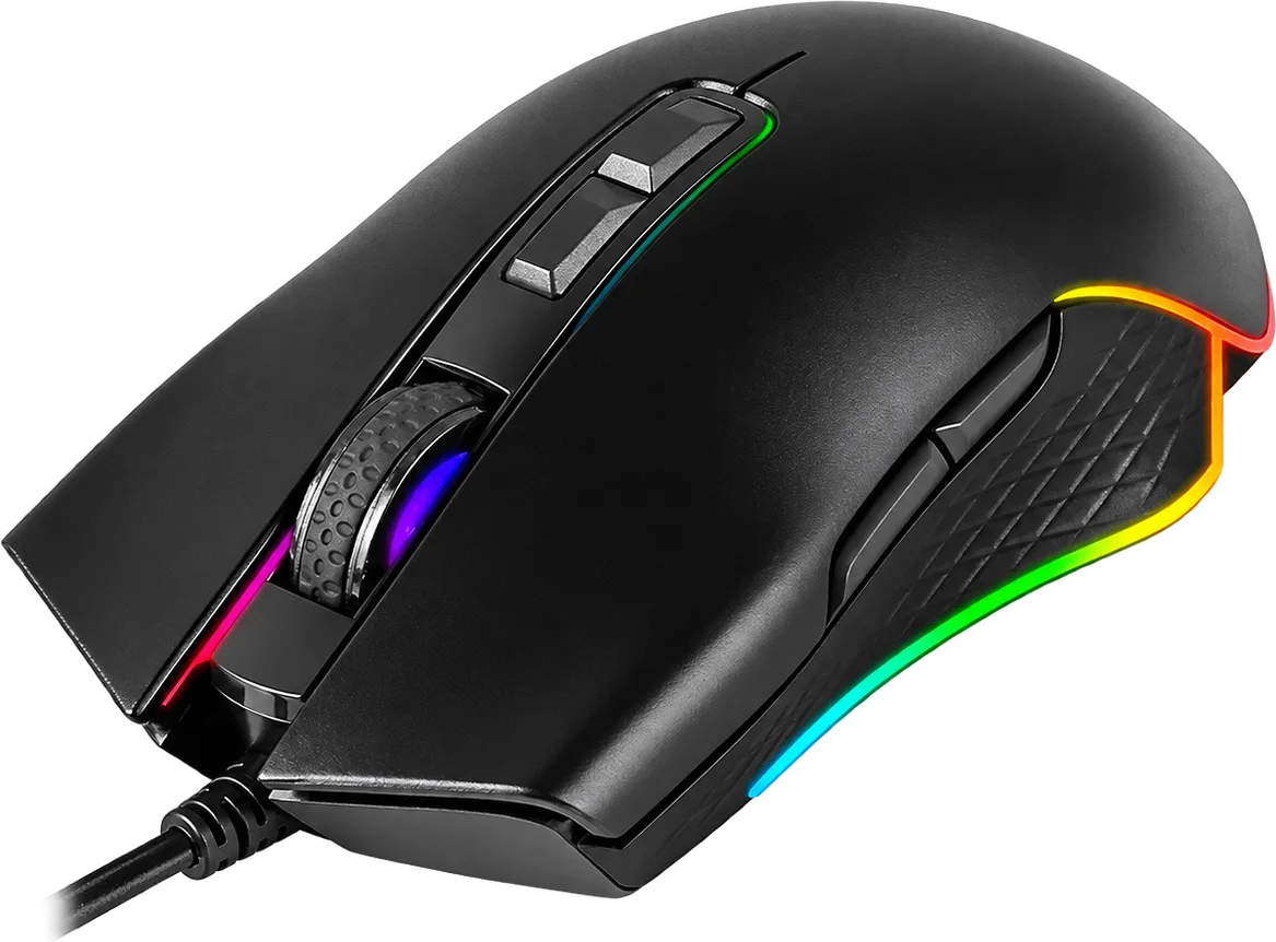 MOUSE OPTICO PHILIPS G201 / SPK9201BL / GAMING, USB2.0 / 8 BOTONES / 500-1500 2500-4000DPI,, foto 1 de 4