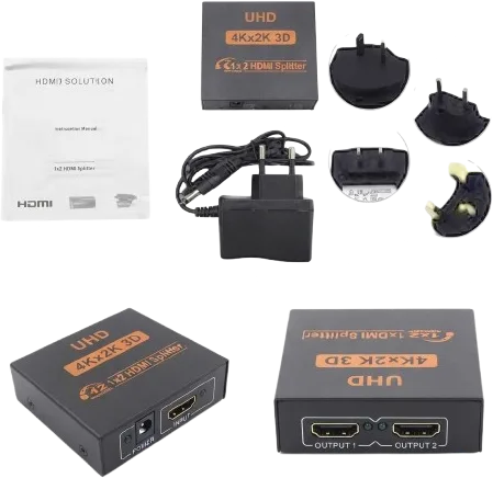 Adaptador HDMI 4K 1x2, foto 1 de 5