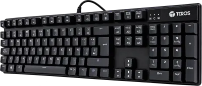 TECLADO MECÁNICO TEROS TE-4068G RAINBOW USB