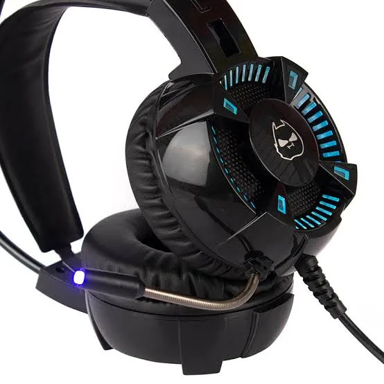 Audífono gamer Crash HA-H894 con micrófono, 3.5 mm + USB, foto 1 de 5