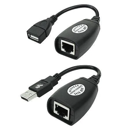 EXTENSION USB POR CABLE DE RED RJ-45 UTP DE 50M, foto 1 de 5