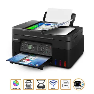 IMPRESORA MULTIFUNCIONAL CANON / PIXMA G4170 / IMPRIME / COPIA / ESCANEO / USB / FAX / WIFI / USB / ADF