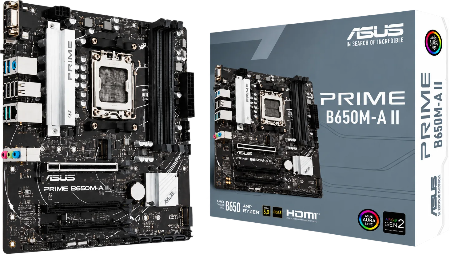PLACA ASUS PRIME B650M-A II, foto 1 de 4