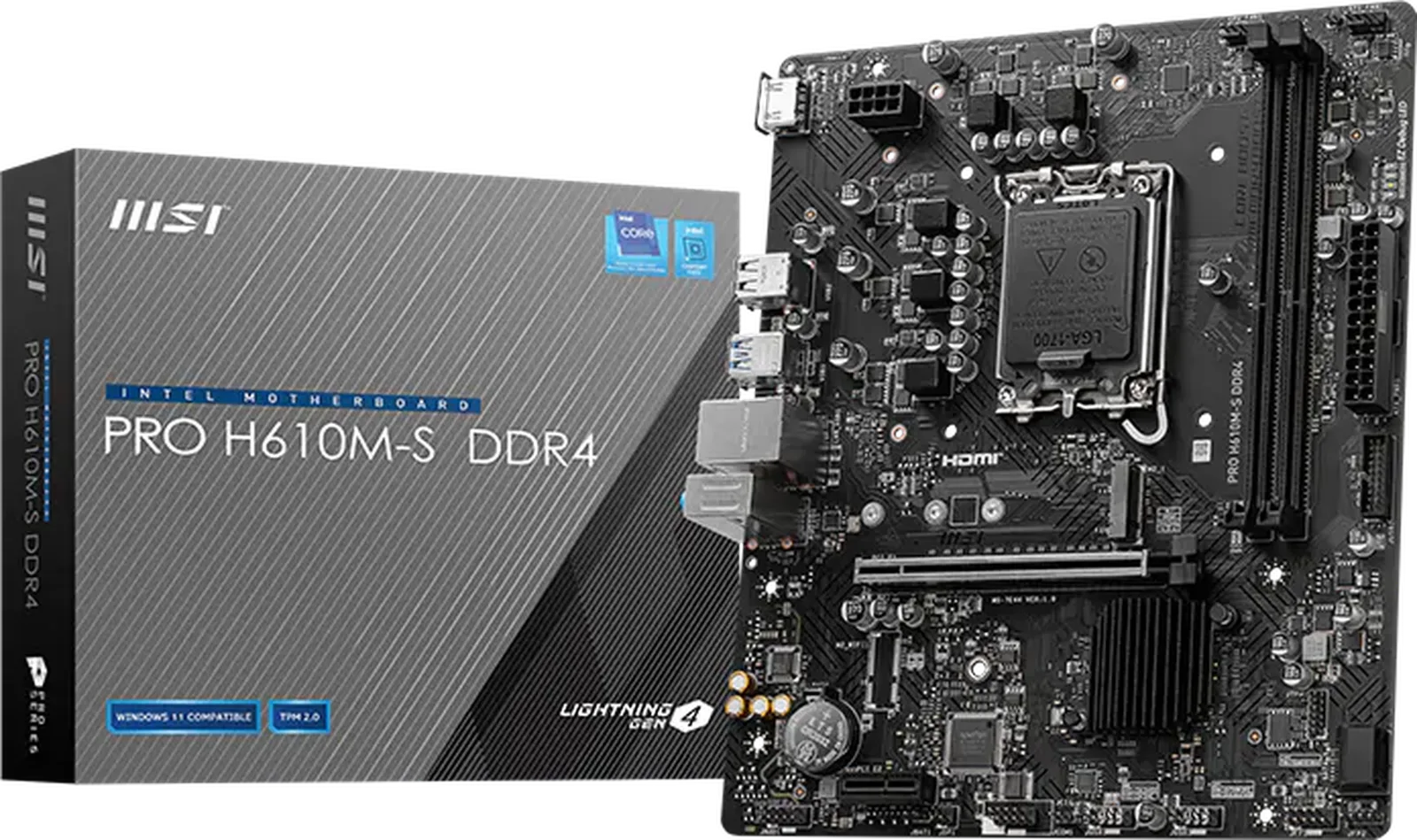 PLACA MB MS H610M-S S/V/L DDR4, foto 1 de 4