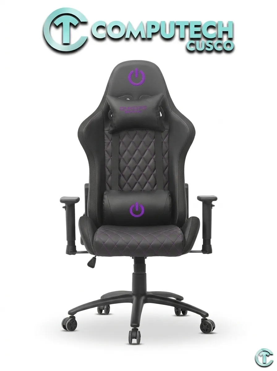BRAVIO PURPLE ENC GC1002 SILLA GAMER 2D ENKORE, foto 1 de 4