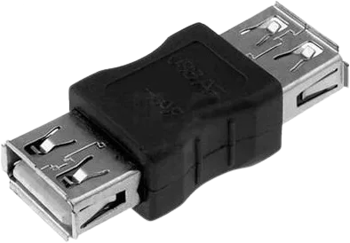 Adaptador USB 2.0 hembra a hembra, foto 1 de 4