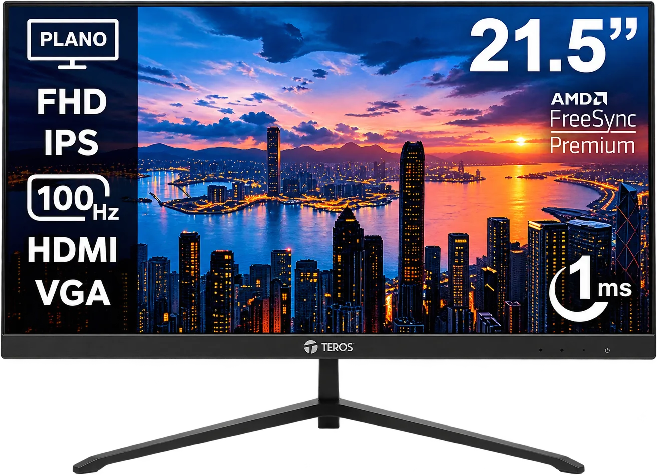 MONITOR TEROS TE-2128S, 21.5", foto 1 de 4