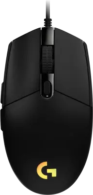 MOUSE LOGITECH G203 LIGHTSYNC OPTICAL 8000 DPI RGB BLACK