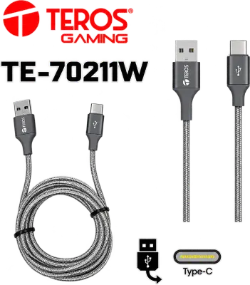 CABLE USB TEROS A - C / L/ M