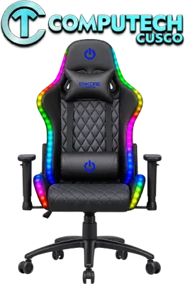 BRAIN+ BLUE ENC GC1004V+RGB SILLA GAMER 2D ENKORE