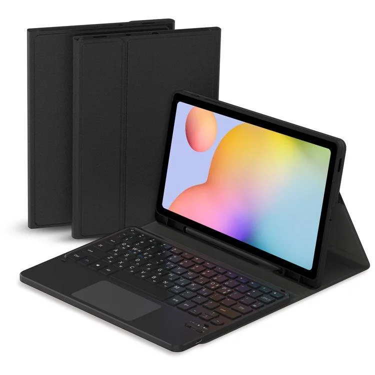 FUNDA PARA TABLET S6 LITE CON TECLADO Y TOUCHPAD, foto 1 de 5
