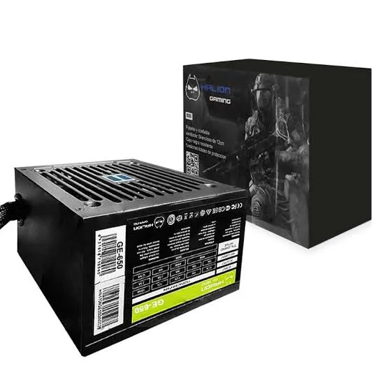 Fuente de poder Halion Gaming ATX GE-650W, foto 1 de 5
