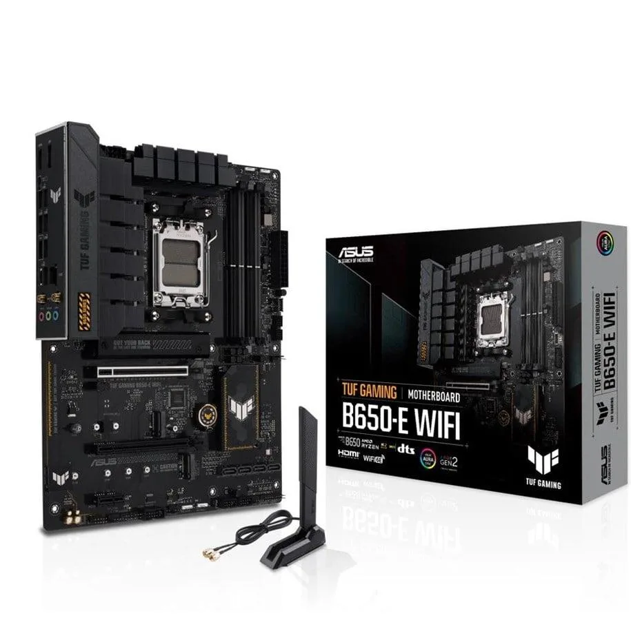 PLACA ASUS TUF GAMING B650-E WIFI MATX NEGRO, foto 1 de 5