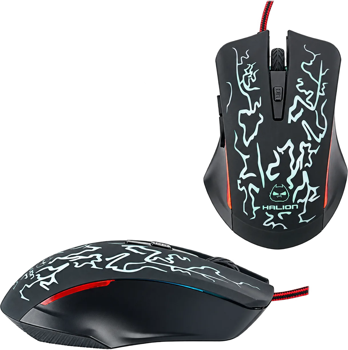 MOUSE GAMING HALION ASGARD HA-M930 LED, foto 1 de 4