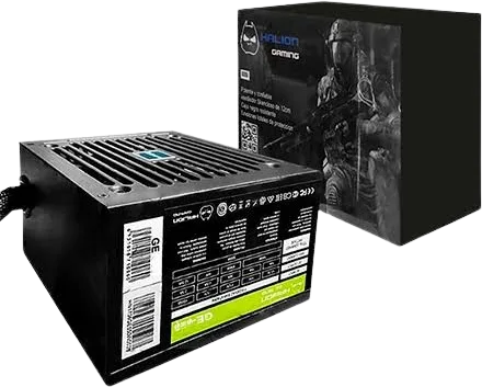FUENTE DE PODER HALION GAMING ATX GE-550W, foto 1 de 5
