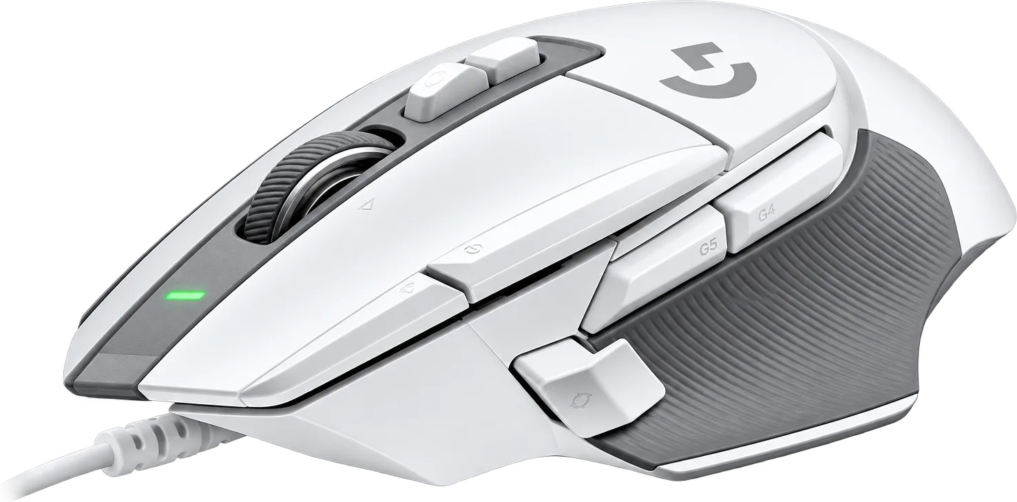 MOUSE GAMER LOGITECH G502 X 25K LIGHTFORCE WHITE, foto 1 de 4