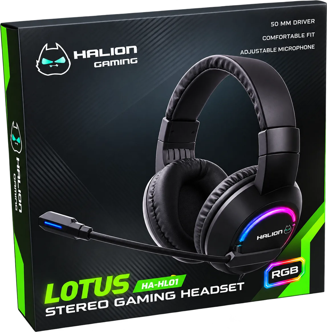 MICROFONO Y AUDIFONO GAMER HALION HA-H409, foto 1 de 4