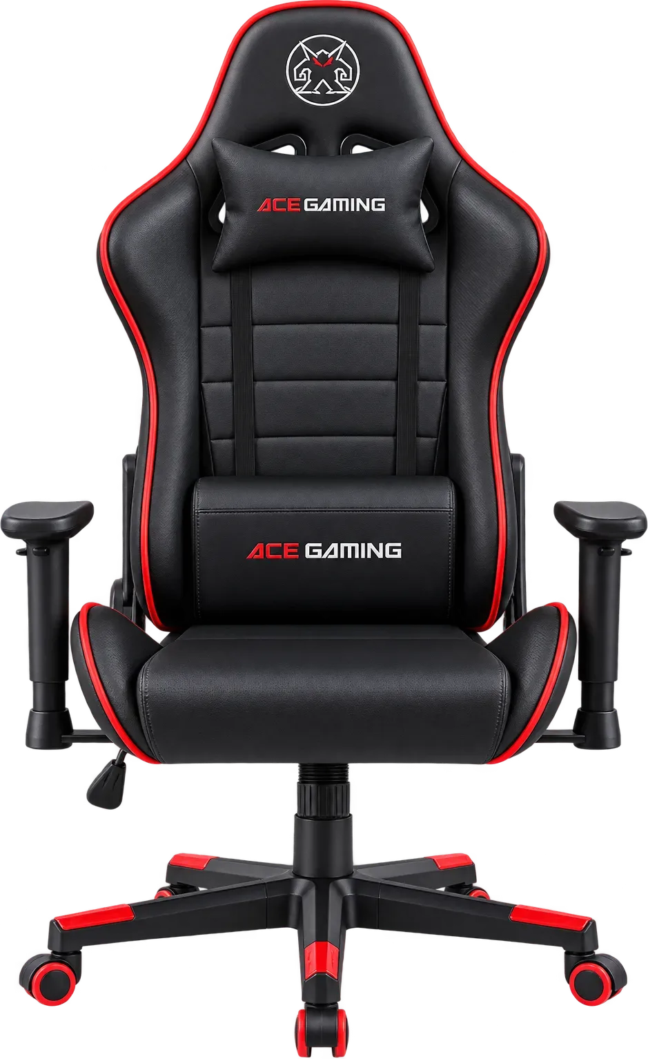 SILLA GAMER ACE GAMING AG-107 ROJO PVC