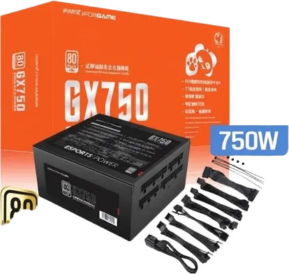 Fuente de poder Iforgame GX750 APFC 80 Plus Gold, foto 1 de 5