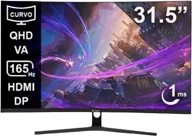 MONITOR LED GAMING 31.5" VA CURVO QHD, foto 1 de 5