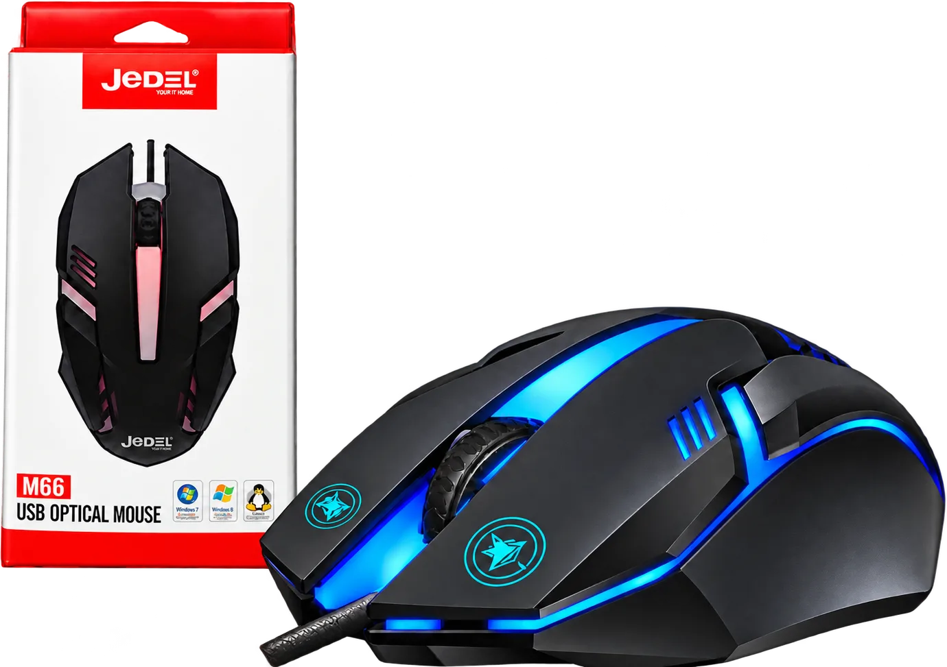 MOUSE JEDEL RGB M66, foto 1 de 4