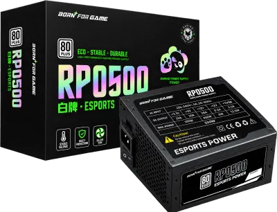 Fuente de poder Iforgame RPO-500 APFC 80 Plus White