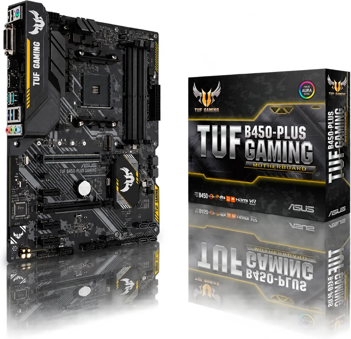 PLACA ASUS TUF GAMING B450-PLUS, foto 1 de 4