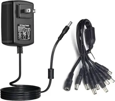 ADAPTADOR DE CORRIENTE PARA CÁMARA CCTV EXTERIOR