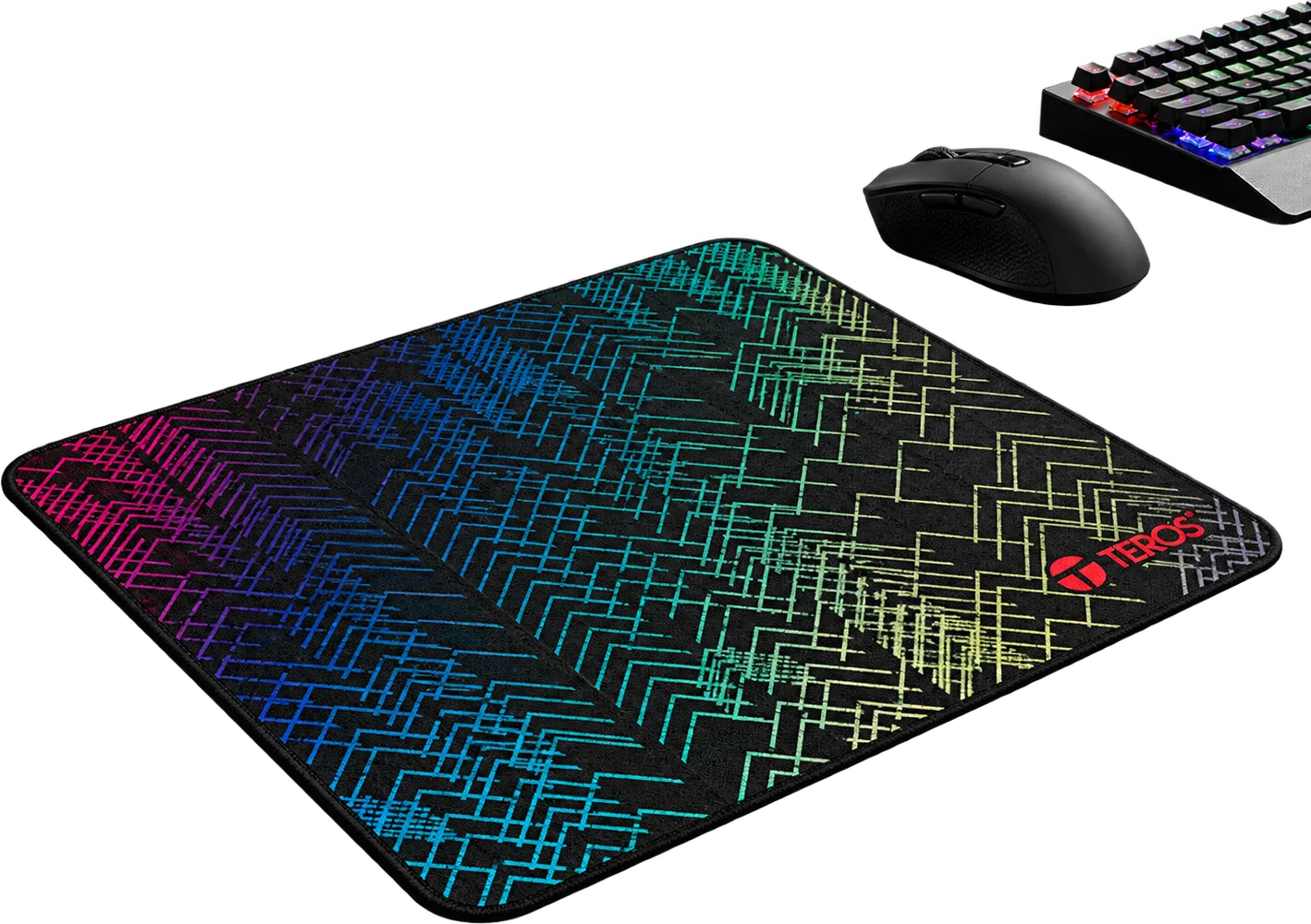 MOUSE PAD GAMER TEROS TE-3011S MULTICOLOR, foto 1 de 4