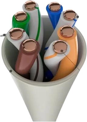 CABLE UTP CAT 5E 4PAR TRENZADO BRIYON, foto 1 de 4