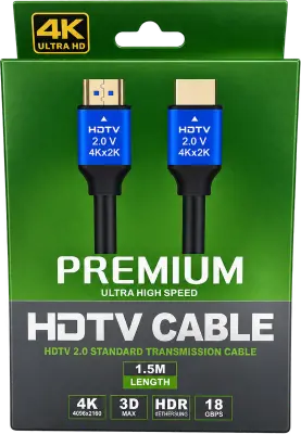 CABLE HDMI 1.5M 4K EN CAJA