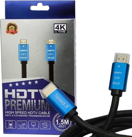 CABLE HDMI/HDTV 4K DE 1.5M / HD2.1V PREMIUM, foto 1 de 4