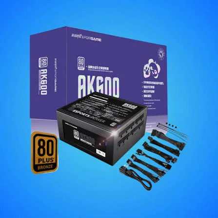 Fuente de poder Iforgame AK600 APFC 80 Plus Bronze, foto 1 de 5