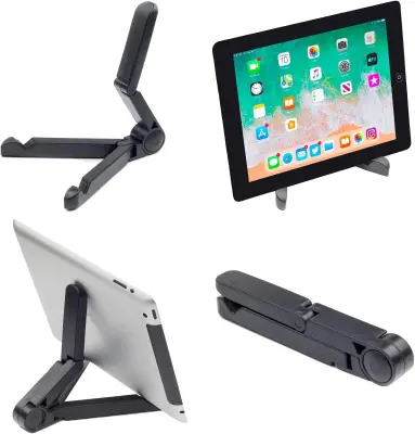 SOPORTE DE PVC PLEGABLE PARA TABLET O AIPAD